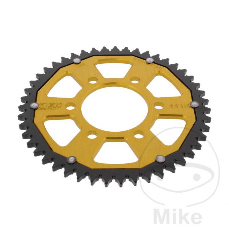 ZF SPROCKETS Corona plato transmisión DUAL 47T P-428 Ø068 MM Ø090 758.15.62