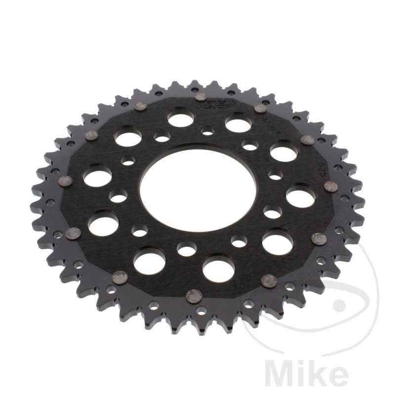 ZF SPROCKETS Transmission plate crown DUAL 44T P-525 Ø080 MM Ø110 758.16.56