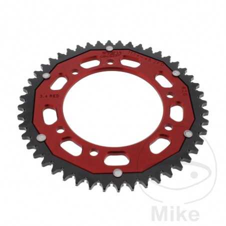 ZF SPROCKETS Transmission plate crown DUAL 48T P-428 Ø105 MM Ø125 758.17.42