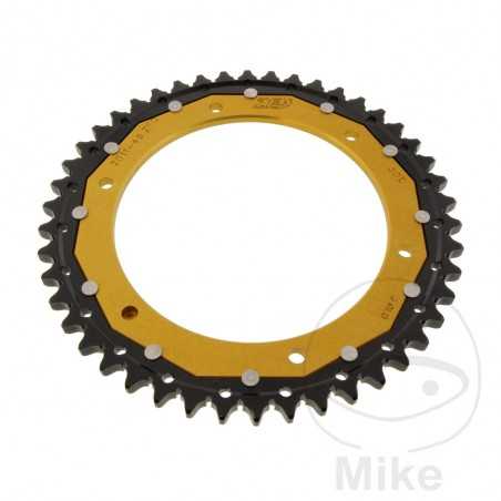 ZF SPROCKETS Corona plato transmisión DUAL 46T P-530 Ø155 MM Ø176 758.17.63