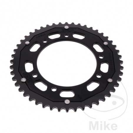 ZF SPROCKETS Corona plato transmisión DUAL 48T P-420 Ø105 MM Ø125 758.18.34