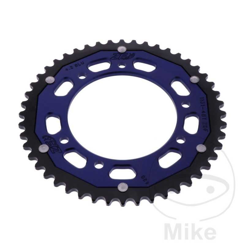 ZF SPROCKETS Transmission plate crown DUAL 48T P-420 Ø105 MM Ø125 758.18.35