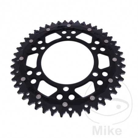 ZF SPROCKETS Transmission plate crown DUAL 46T P-525 Ø110 MM Ø130 758.25.48