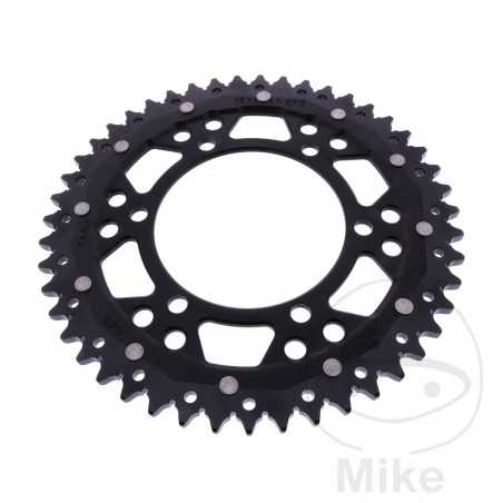 ZF SPROCKETS Corona plato transmisión DUAL 47T P-525 Ø110 MM Ø130 758.25.50