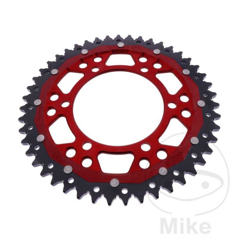 ZF SPROCKETS Corona plato transmisión DUAL 47T P-525 Ø110 MM Ø130 758.25.51