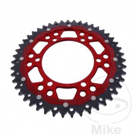 ZF SPROCKETS Corona plato transmisión DUAL 47T P-525 Ø110 MM Ø130 758.25.51