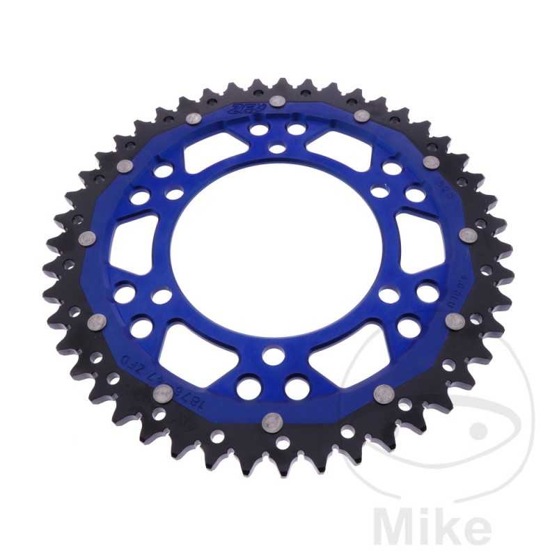 ZF SPROCKETS Corona plato transmisión DUAL 47T P-525 Ø110 MM Ø130 758.25.52