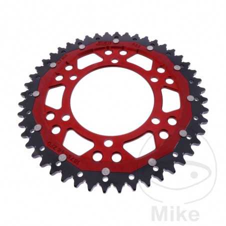 ZF SPROCKETS Corona plato transmisión DUAL 48T P-525 Ø110 MM Ø130 758.25.55