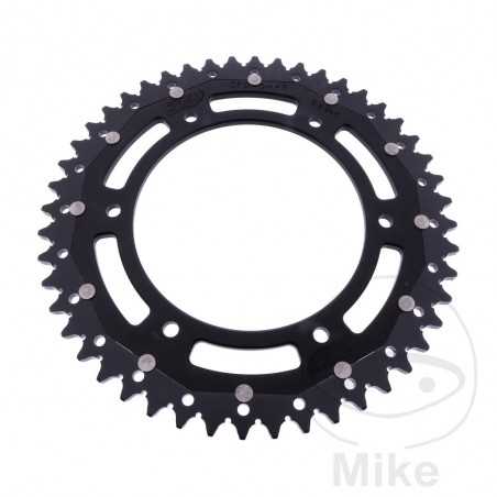 ZF SPROCKETS Corona plato transmisión DUAL 48T P-520 Ø136 MM Ø160 758.25.79