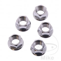 JMP Juego tuerca para tornillo corona plato transmision M12 X 1.25 MM INOX V4A 775.35.52