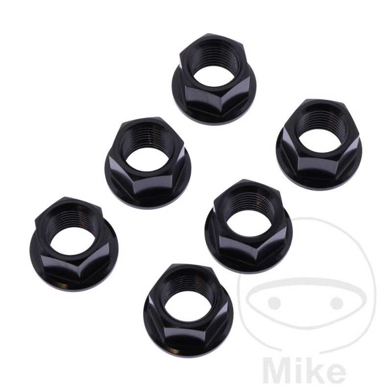 JMP Juego tuerca para tornillo corona plato transmision M10 X 1.00 MM INOX V4A 775.35.63