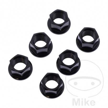 JMP Juego tuerca para tornillo corona plato transmision M10 X 1.00 MM INOX V4A 775.35.63