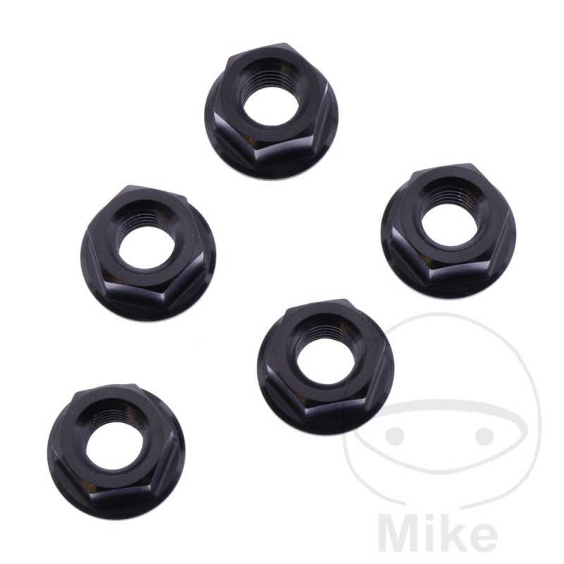 JMP Nut set for transmission plate crown screw M8 X 1.25 MM INOX V4A 775.35.67