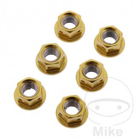 JMP Juego tuerca para tornillo corona plato transmision M8 X 1.25 MM RACING 775.35.80