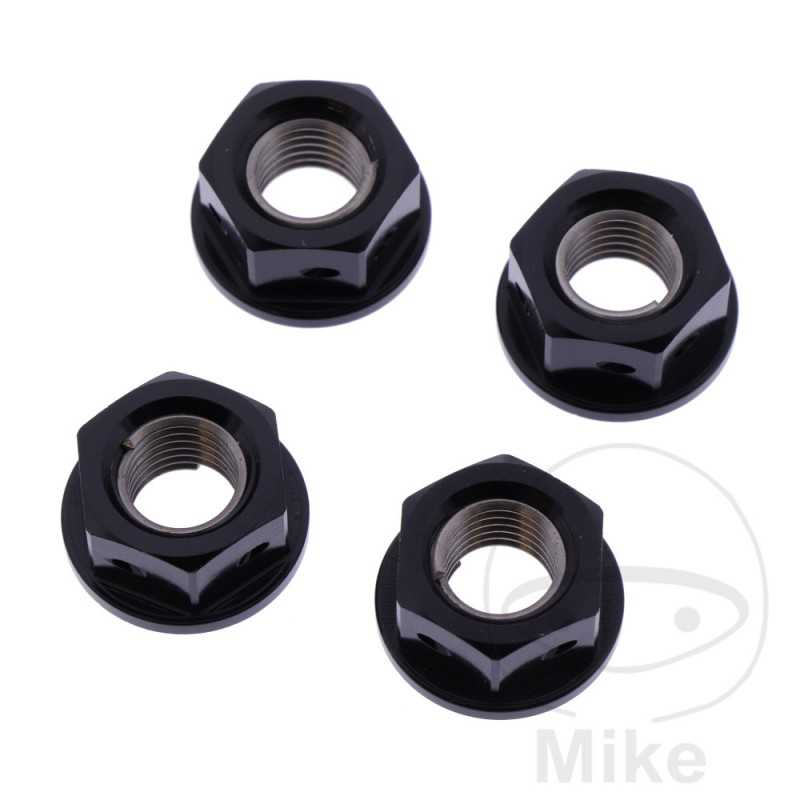 JMP Nut set for transmission plate crown screw M10 X 1.25 MM RACING 775.35.93