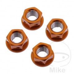 JMP Nut set for transmission plate crown screw M10 X 1.25 MM RACING 775.35.99