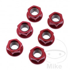 JMP Nut set for transmission plate crown screw M10 X 1.25 MM RACING 775.36.04
