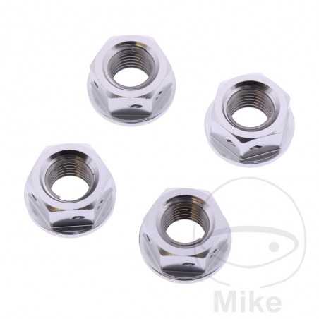 JMP Juego tuerca para tornillo corona plato transmision M10 X 1.25 MM RACING 775.36.05