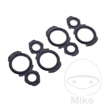 ATHENA Set of 4 valve cover/spark plug gaskets 734.36.64