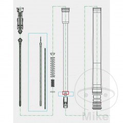 KAYABA fork tube gasket 773.10.89