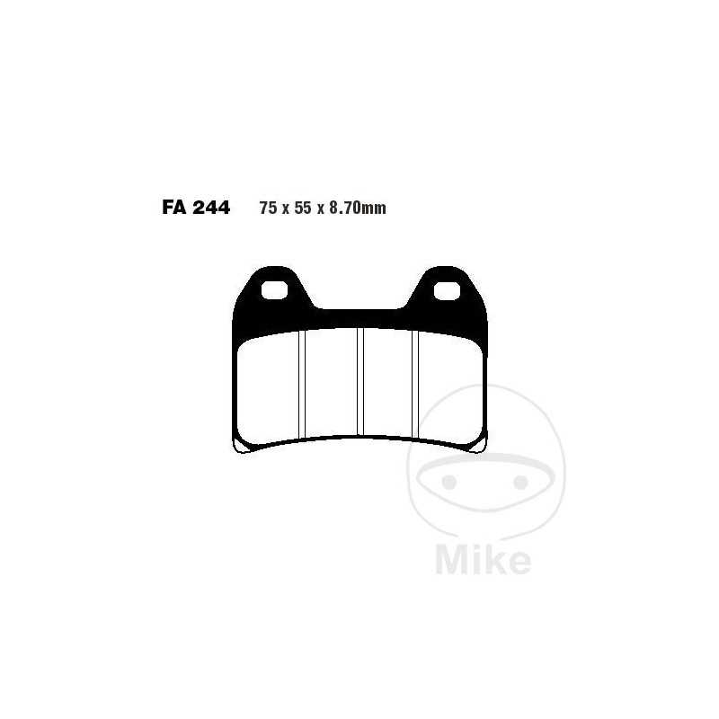 EBC Standard brake pads ALTN: 7873193 737.91.67