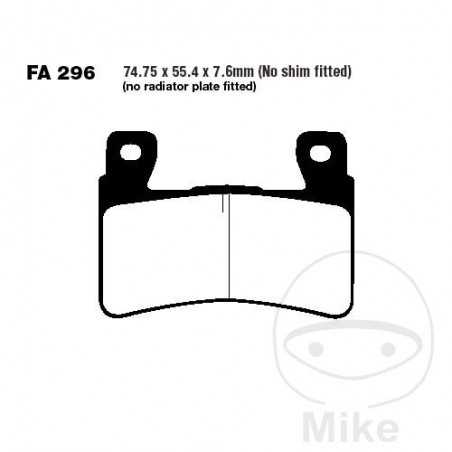 EBC SINTERED BRAKE PADS HH ALTN: 7870058/7870294 732.97.41