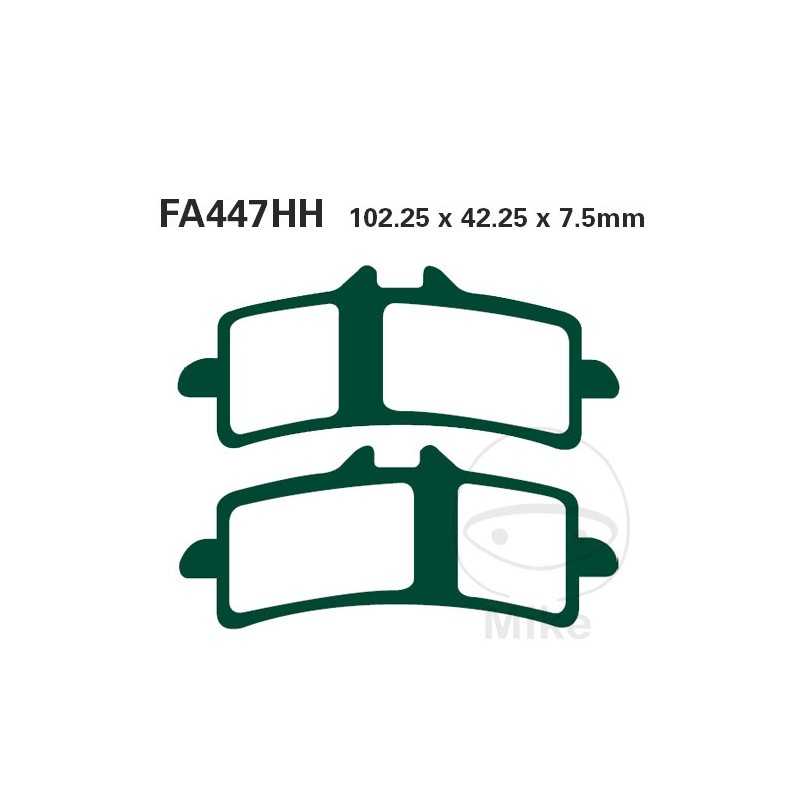 EBC SINTERED BRAKE PADS HH ALTN: 7874779/7870031 732.24.56