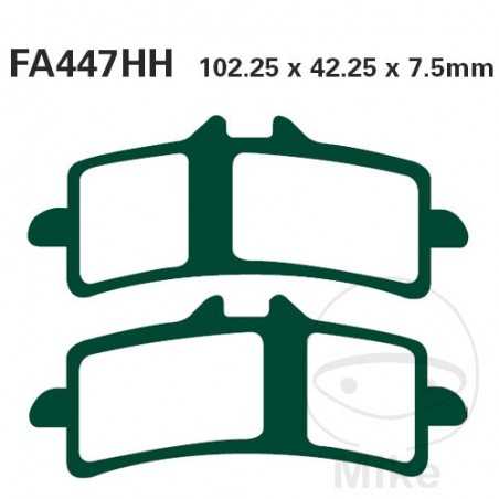 EBC SINTERED BRAKE PADS HH ALTN: 7874779/7870031 732.24.56