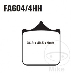 EBC SINTERED BRAKE PADS GPFAX ALTN: 7870298 732.00.14