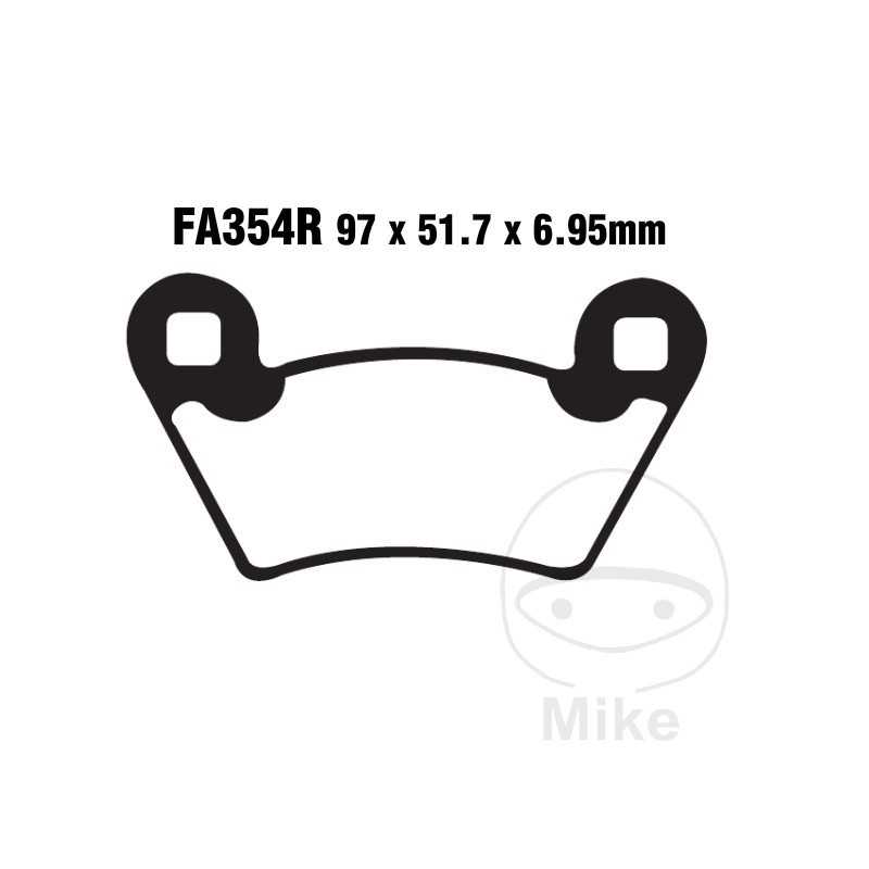 EBC SINTERED BRAKE PADS R ALTN: 7870137 732.00.24