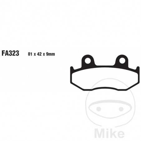 EBC SINTERED BRAKE PADS R ALTN: 7873219 732.00.27