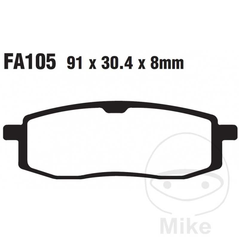 EBC SINTERED BRAKE PADS R ALTN: 7870070 732.00.31