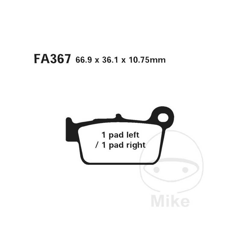 EBC Standard brake pads ALTN: 7875461 732.00.39