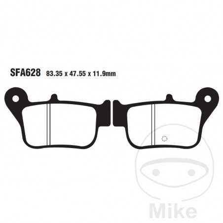 EBC SINTERED BRAKE PADS HH SCOOTER 732.00.67