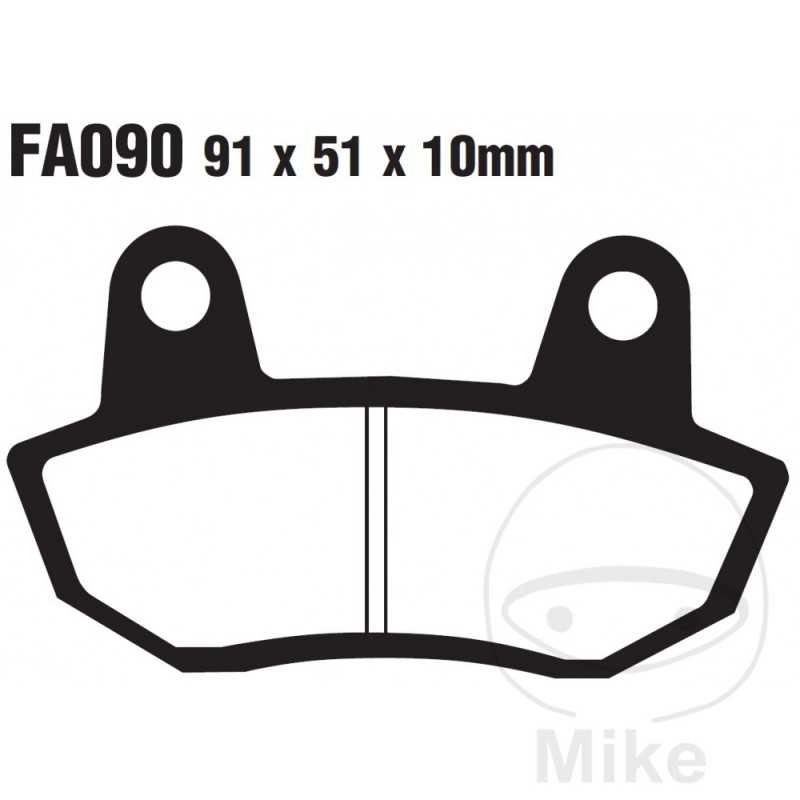 EBC Semi-sintered brake pads V ALTN: 7871049 732.00.73