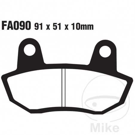 EBC Semi-sintered brake pads V ALTN: 7871049 732.00.73