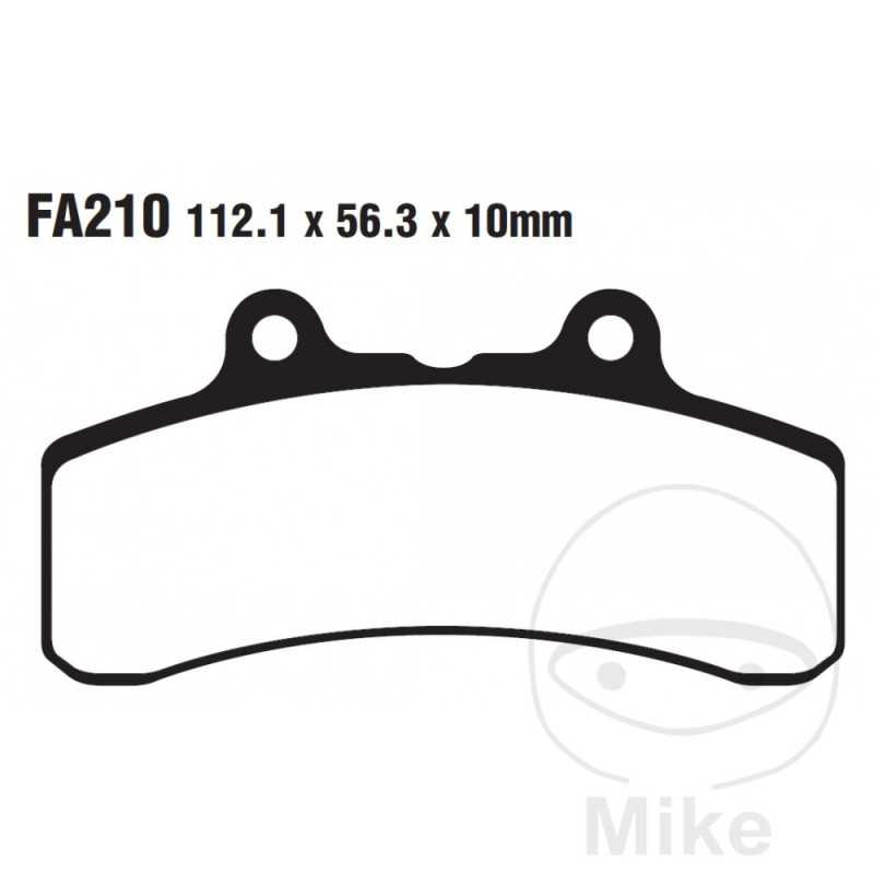 EBC Semi-sintered brake pads V 732.00.74