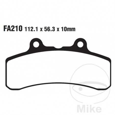 EBC Pastillas de freno semi-sinterizadas V 732.00.74