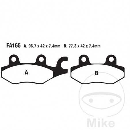 EBC PASTILLAS DE FRENO SINTERIZADAS HH 732.00.77