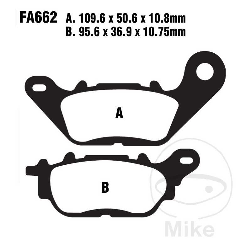 EBC Standard brake pads ALTN: 7870100 732.00.97