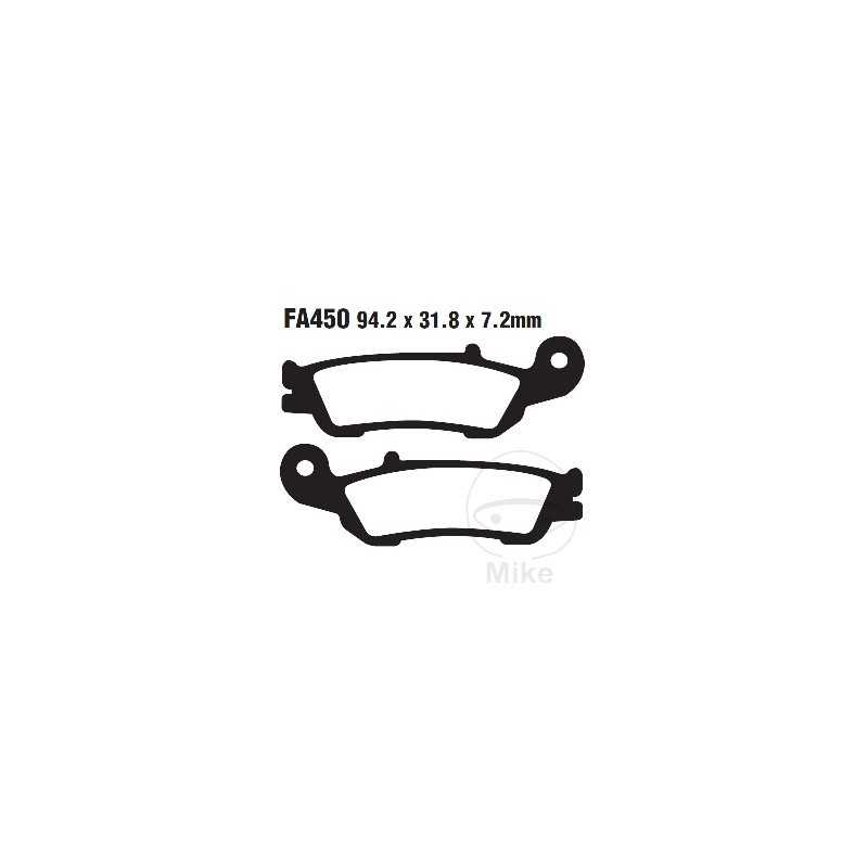 EBC SINTERED BRAKE PADS EPFA 732.01.47