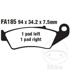 EBC SINTERED BRAKE PADS EPFA 732.01.48