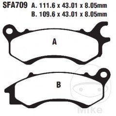 EBC Standard brake pads SCOOTER 732.01.57