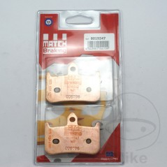 MATCH BRAKING SINTERED BRAKE PADS DELANTERA 732.02.26