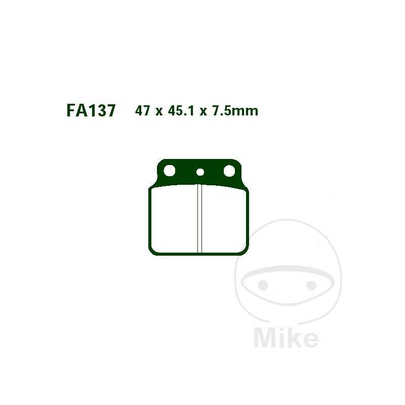 EBC SINTERED BRAKE PADS R ALTN: 7875065 732.04.01