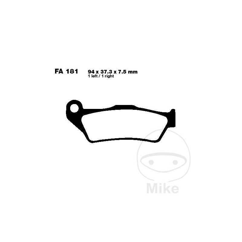 EBC Standard brake pads ALTN: 7872591 737.75.00