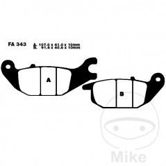EBC Standard brake pads ALTN: 7871874 732.42.88