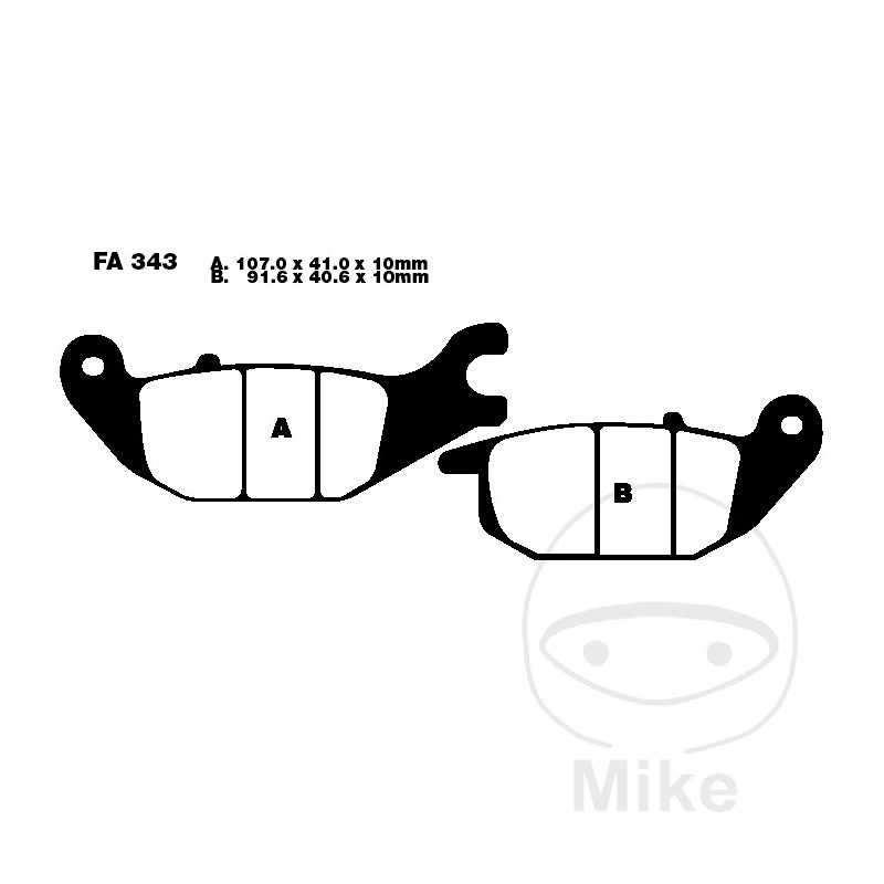EBC Standard brake pads ALTN: 7871874 732.42.88