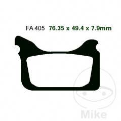 EBC SINTERED BRAKE PADS MX-S ALTN: 7874787 732.07.24