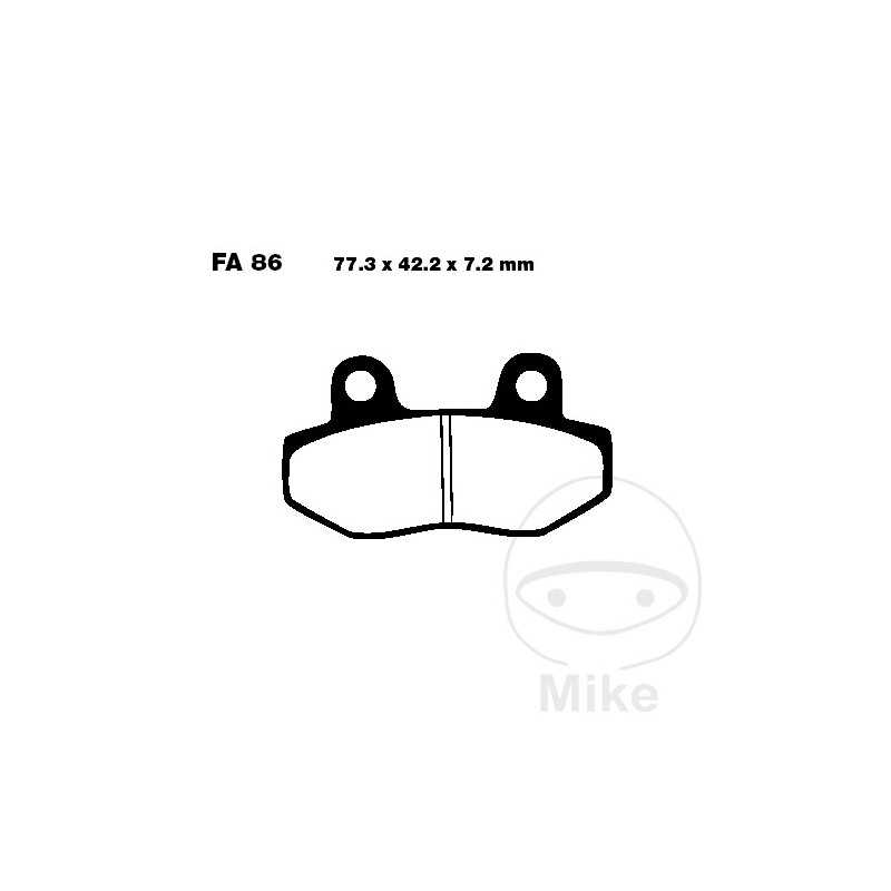 EBC Standard brake pads ALTN: 7871171 732.69.11